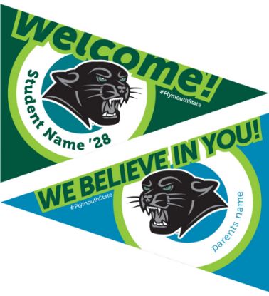 Picture of New Student Welcome Flag