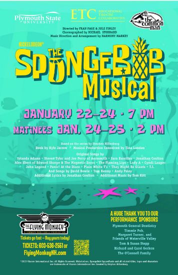Picture of ETC's 2026 Production of "The SpongeBob Musical" Program Advertising  