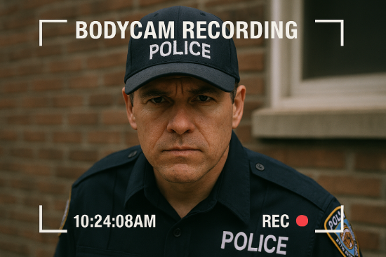 Picture of Body Camera Recording