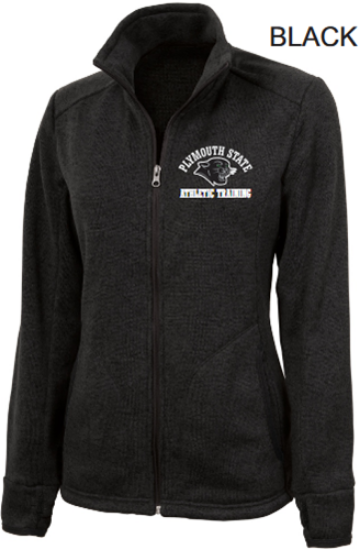 Picture of Full Zip Poly Sweater Fleece Jacket Womens